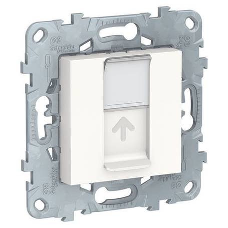 Розетка комп. RJ-45 с/у Белый UNICA NEW