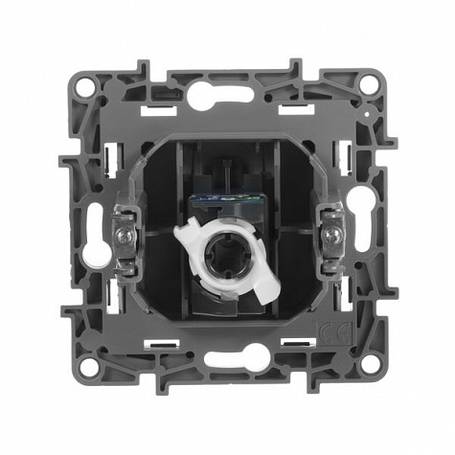 Розетка RJ 45 категория 5e UTP Антрацит LEGRAND ETIKA